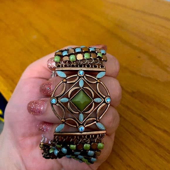 Beautiful Beaded Bracelet, VTG - Picture 3 of 3